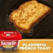French Toast fried in Bacon Up