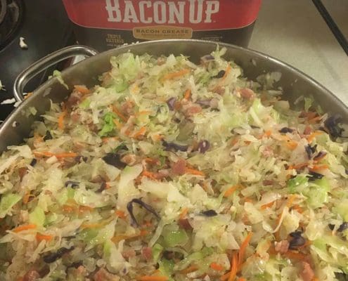 Bacon Up Fried Cabbage from Greg Hart