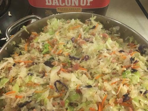Bacon Up Fried Cabbage from Greg Hart