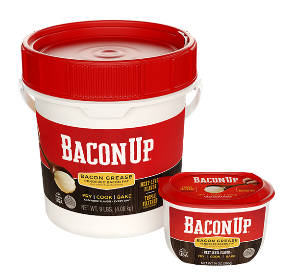 Bacon up tub and pail